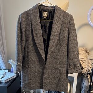 Anne Klein Black and Gray Jacket